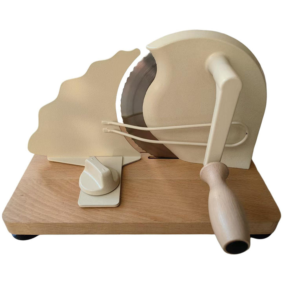 Rotary Hand Crank Meat And Cheese Slicer With Adjustable Thickness