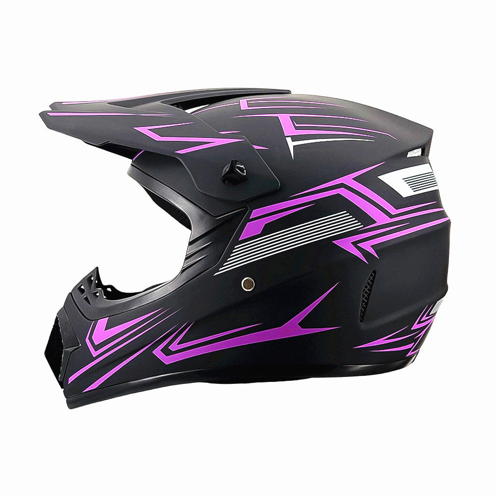 full-face motocross helmet with extended visor and reinforced chin guard Bowlift
