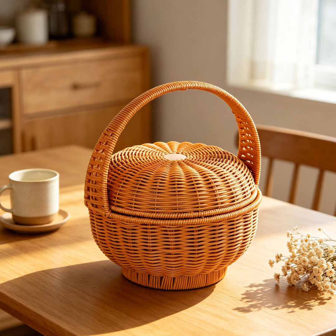 Woven Storage Basket Bowlift