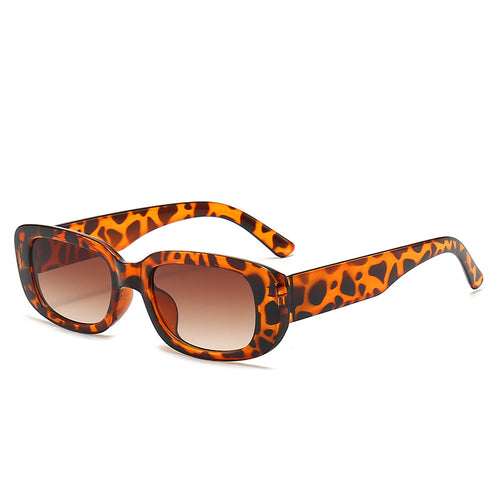 Retro-Inspired Square Frame Sunglasses