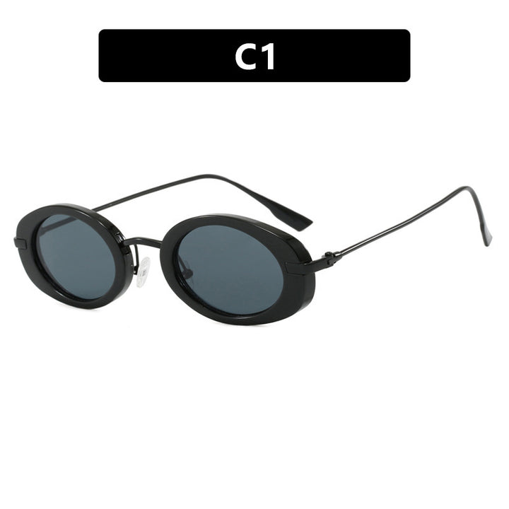 Ladies fashionable sunglasses in elegant oval design Bowlift