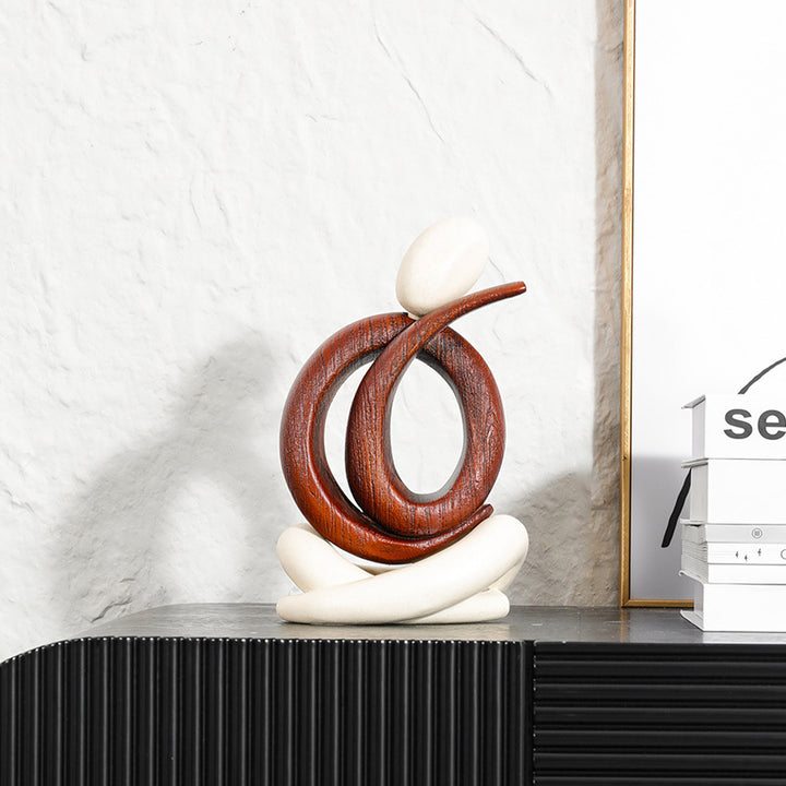 Decorative Abstract Human Figure Sculpture