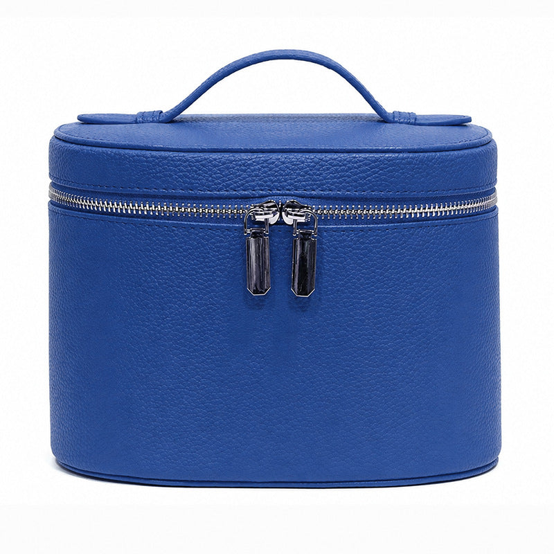 Cosmetic storage bag with elegant design and sturdy carrying handle Bowlift