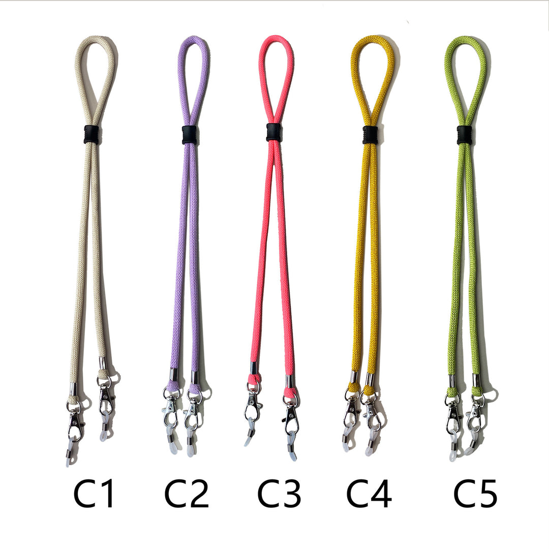 Adjustable Eyewear Retainer with Premium Clips Bowlift