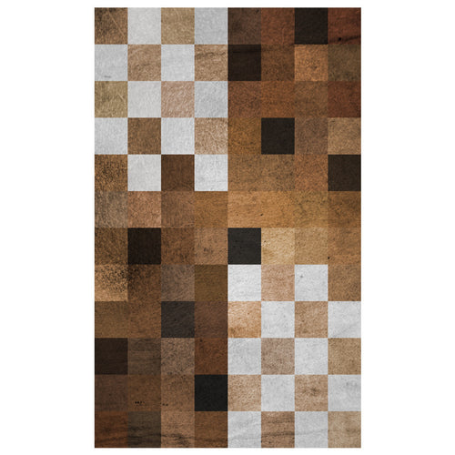 Textured Geometric Area Rug