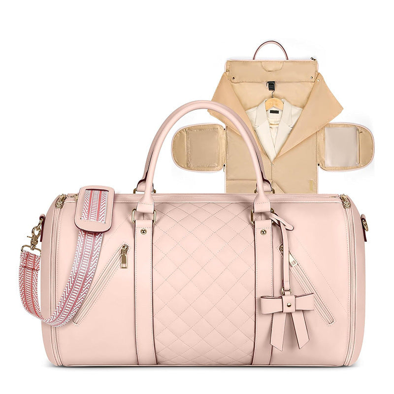 Exclusive travel bag with integrated suit storage Bowlift