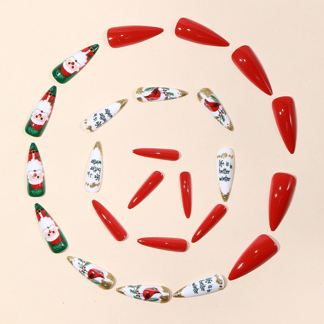 Festive 3D Nail Art Set Bowlift