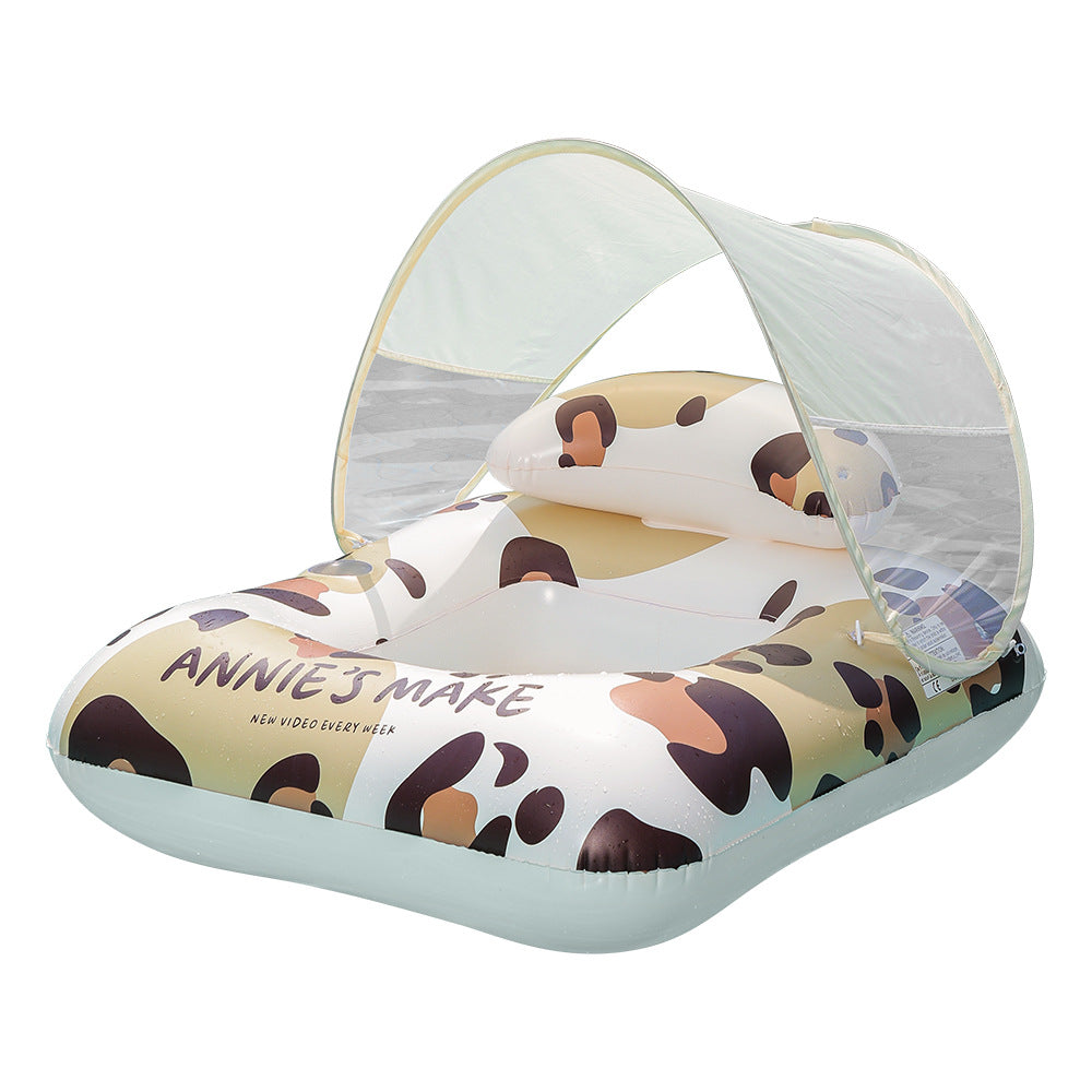 Women's Inflatable Swimming Ring with Watermelon Design Bowlift
