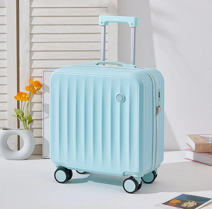 Women's Lightweight Hard-Shell Carry-On Luggage Bowlift