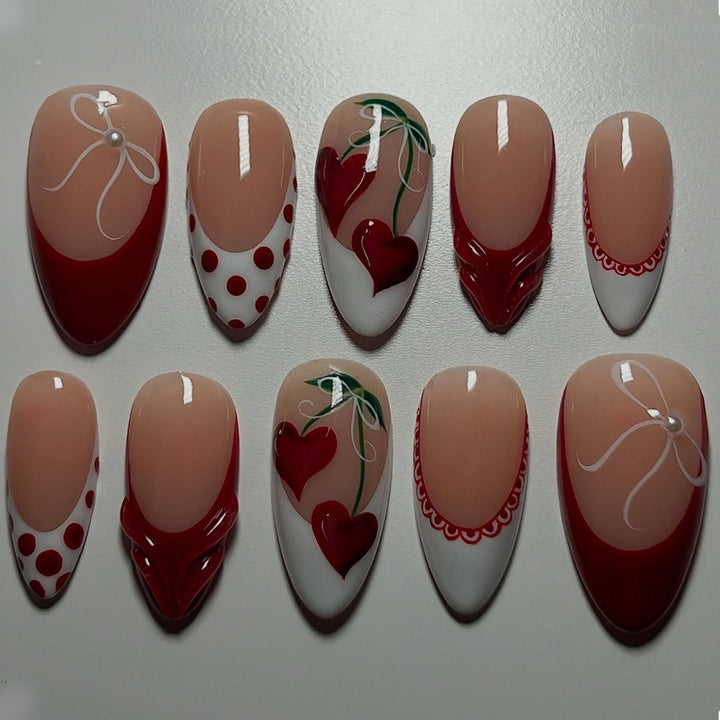 Thematic Artisan Press-On Nail Set Bowlift