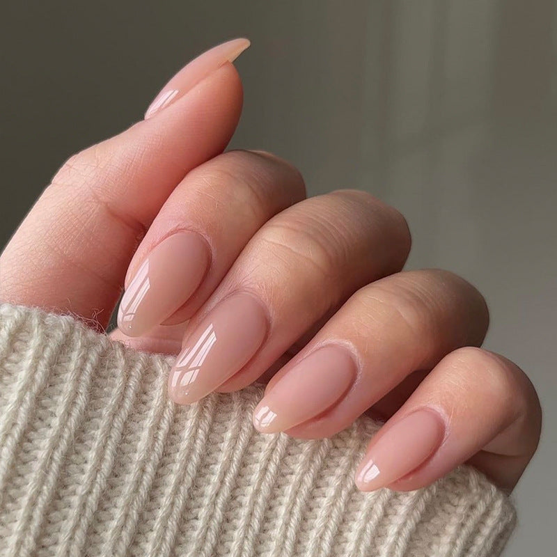 Elegant Heart-Designed Press-On Nail Tips Bowlift