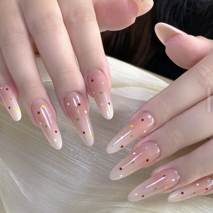 Playful Cat-Themed Press-On Nail Art Bowlift