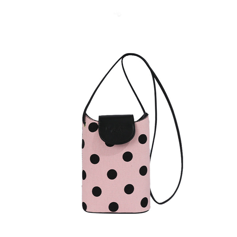 WoPlayful Polka Dot Crossbody Bag Bowlift