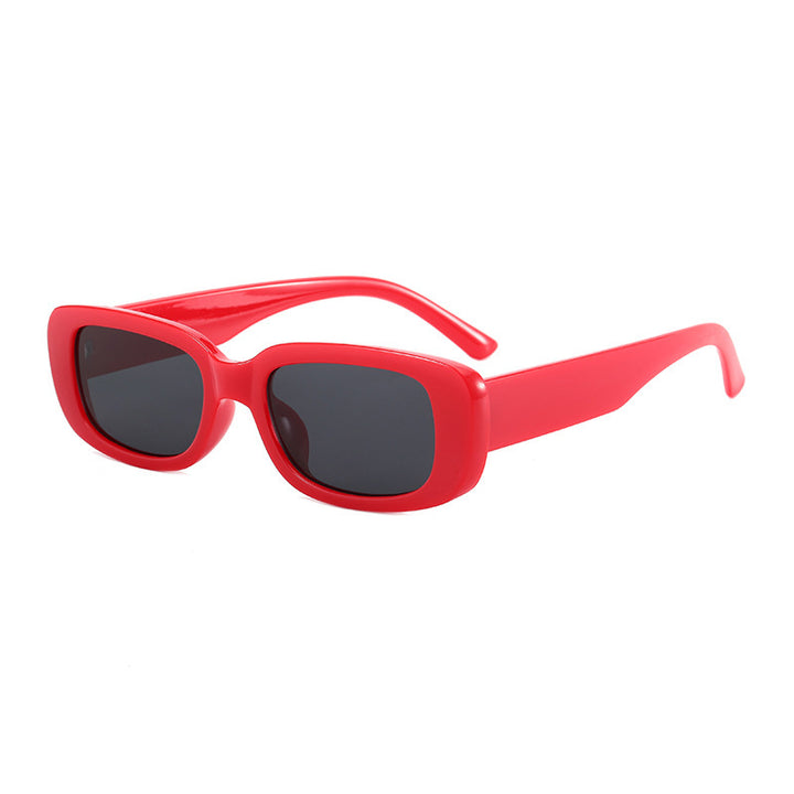 Women's stylish retro sunglasses with rectangular frame Bowlift