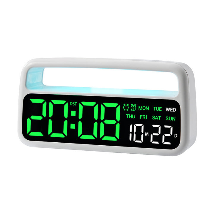 Digital Alarm Clock with Large LED Display and Smart Features Bowlift