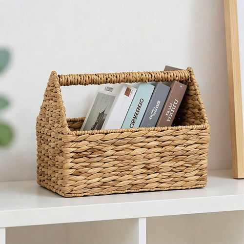 Playful storage basket in the house design