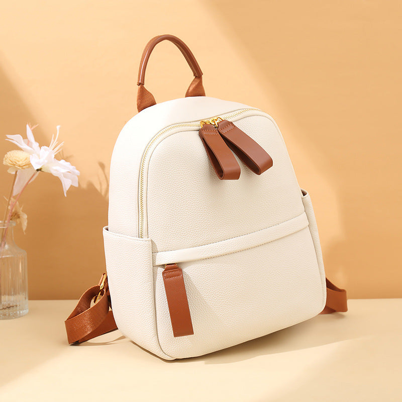 Minimalist Textured Backpack Bowlift
