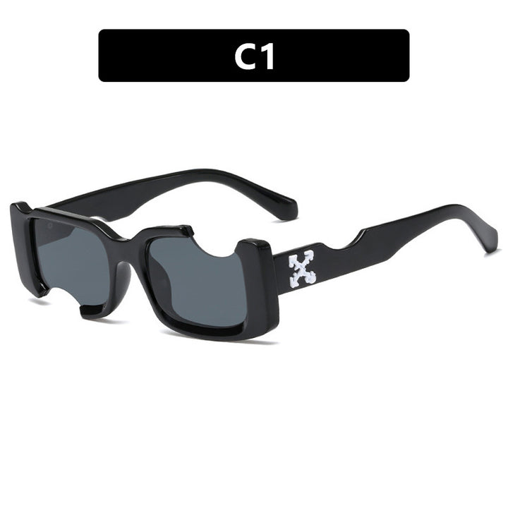 Ladies fashionable sunglasses with distinctive design and sturdy plastic frame Bowlift