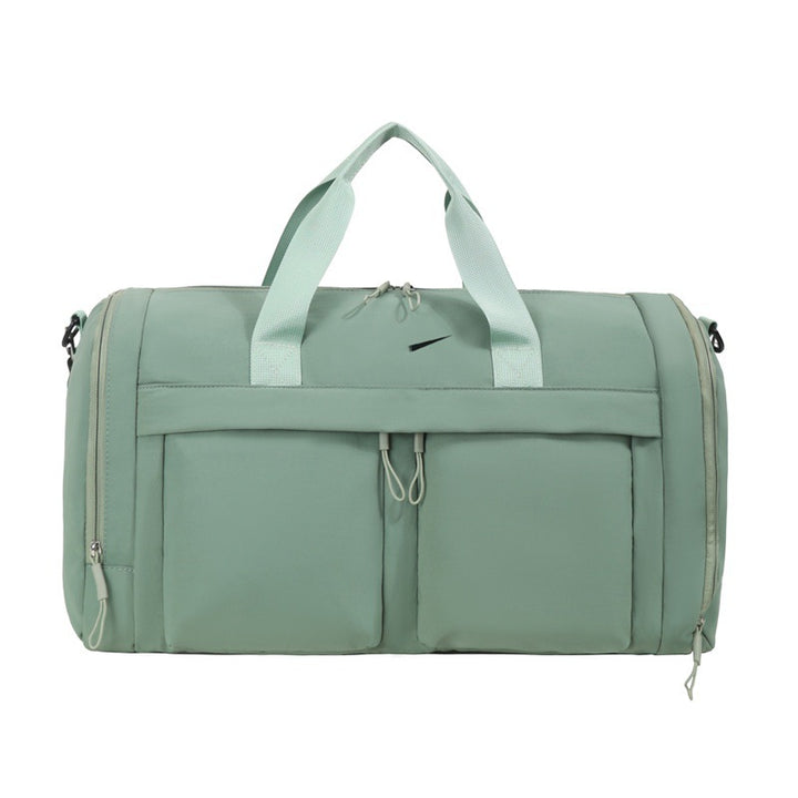 Sporty duffel bag with multiple exterior pockets Bowlift