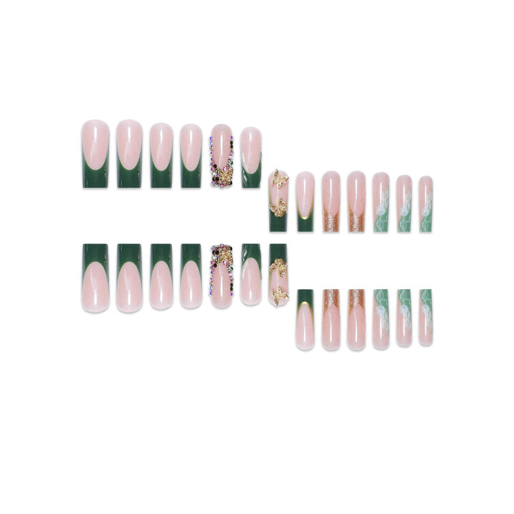Artistic 3D Butterfly Nail Art Extensions Bowlift