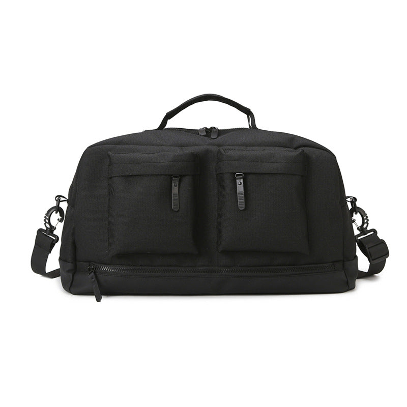 Sporty travel bag with two additional outer pockets Bowlift