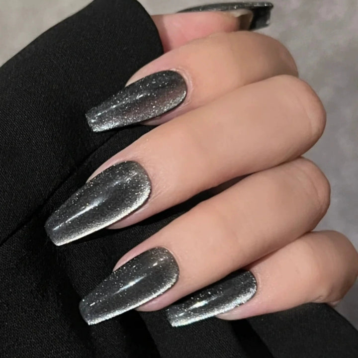 Glamorous Glossy Press-On Nail Extensions Bowlift