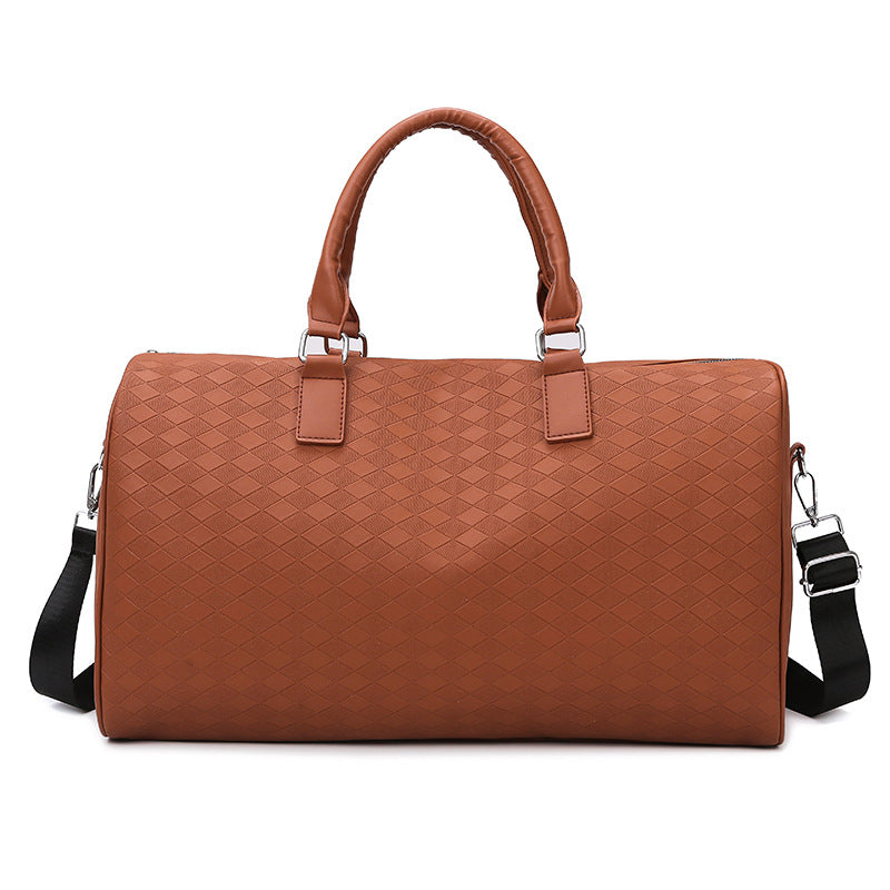 Sporty shoulder bag with structured outer material Bowlift
