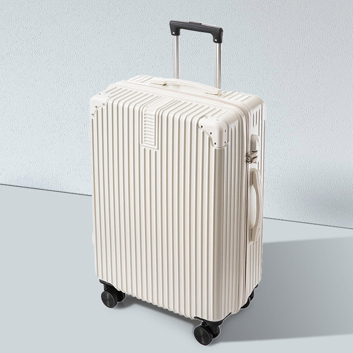 Men's Dual-Layer Hard-Shell Rolling Luggage Set Bowlift
