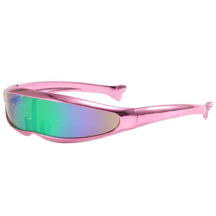 Women Sporty Sunglasses with Ergonomic Design and Mirrored Lenses Bowlift