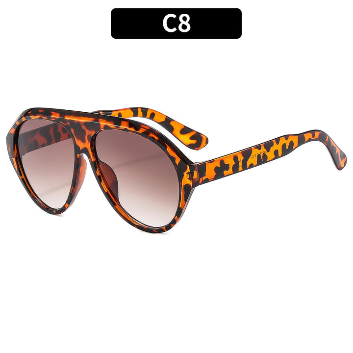 Elegant Look Stylish Oversized Cat-Eye Sunglasses