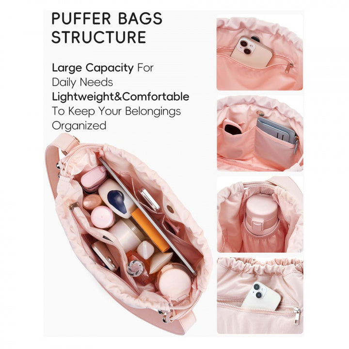 Comfortable shoulder bag with padded design Bowlift