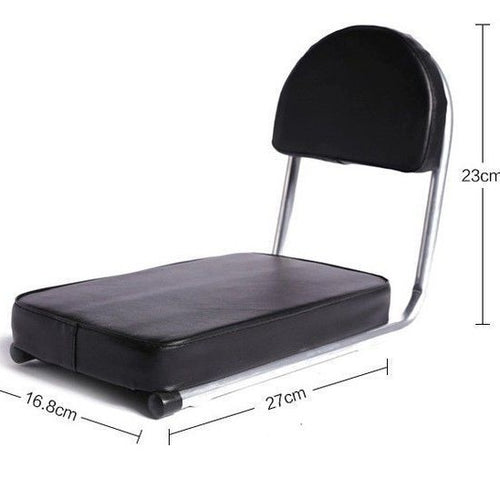 portable padded stadium seat with ergonomic backrest Bowlift