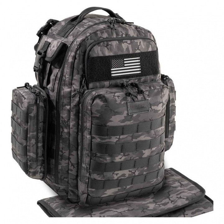 Tactical Backpack with Multifunctional Compartments Bowlift