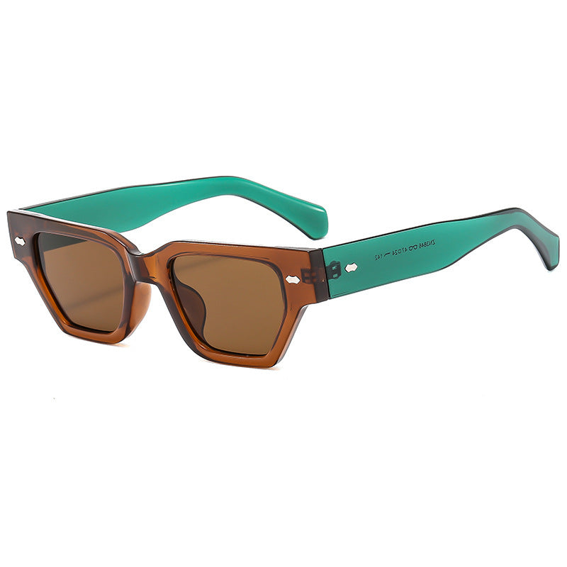 Geometric Frame Fashion Sunglasses Bowlift