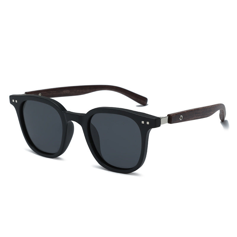 Vintage-Inspired Square Frame Sunglasses Bowlift