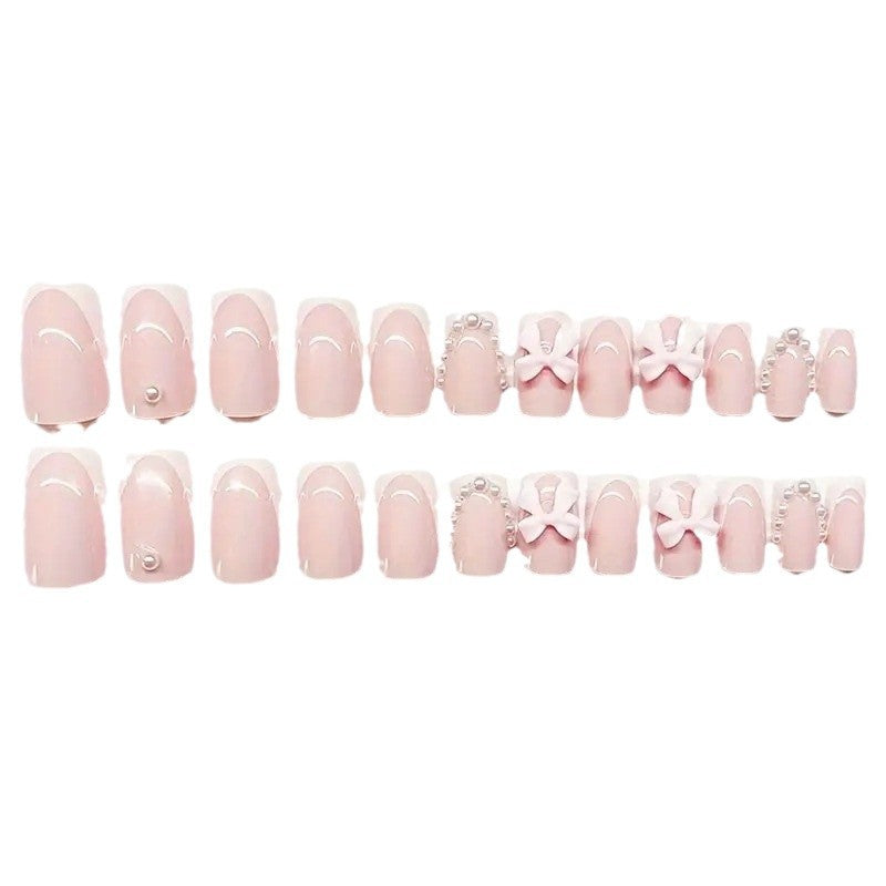 Floral Embellished Acrylic Nail Art Set Bowlift