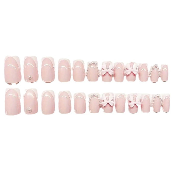 Floral Embellished Acrylic Nail Art Set Bowlift
