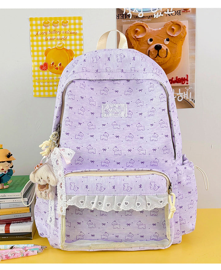 Cute Animal-Themed School Backpack