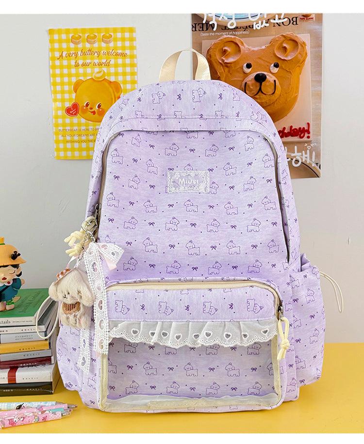 Cute Cartoon-Themed Daily Backpack