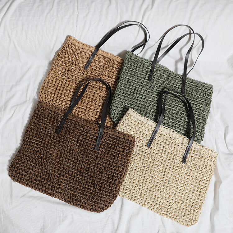 Handcrafted beach bag with strong structure Bowlift