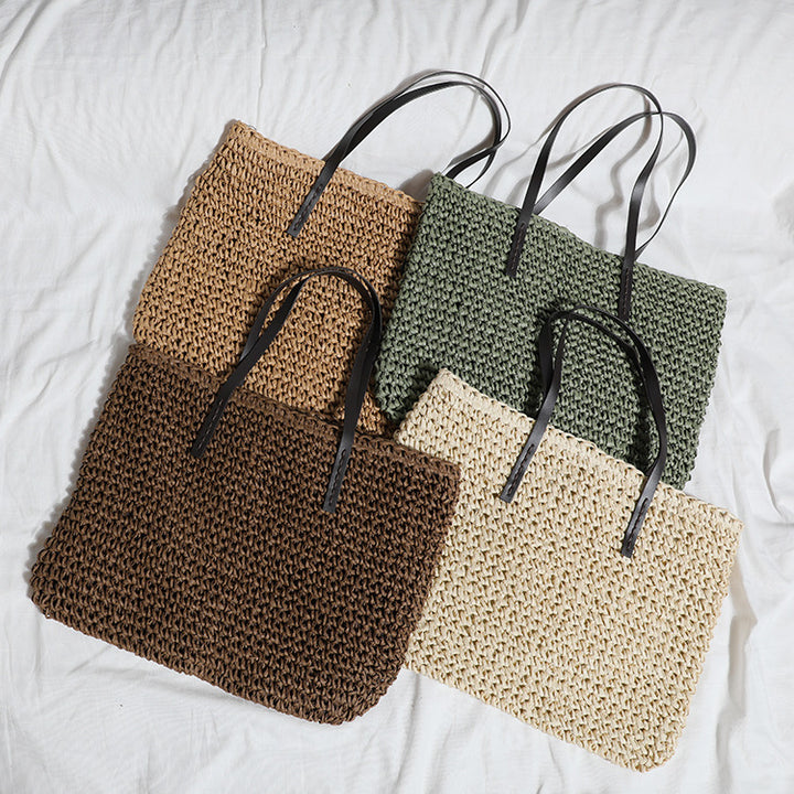 Handcrafted beach bag with strong structure Bowlift