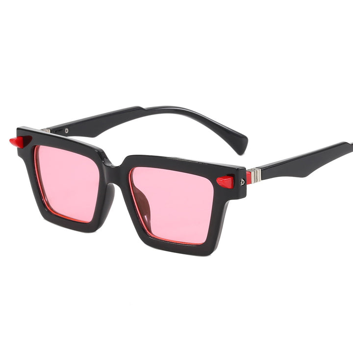 Ladies fashionable sunglasses with unique geometric accents Bowlift