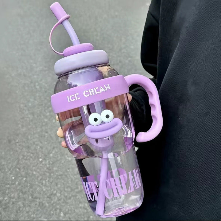 Unisex Water Bottle with Funny Design Bowlift