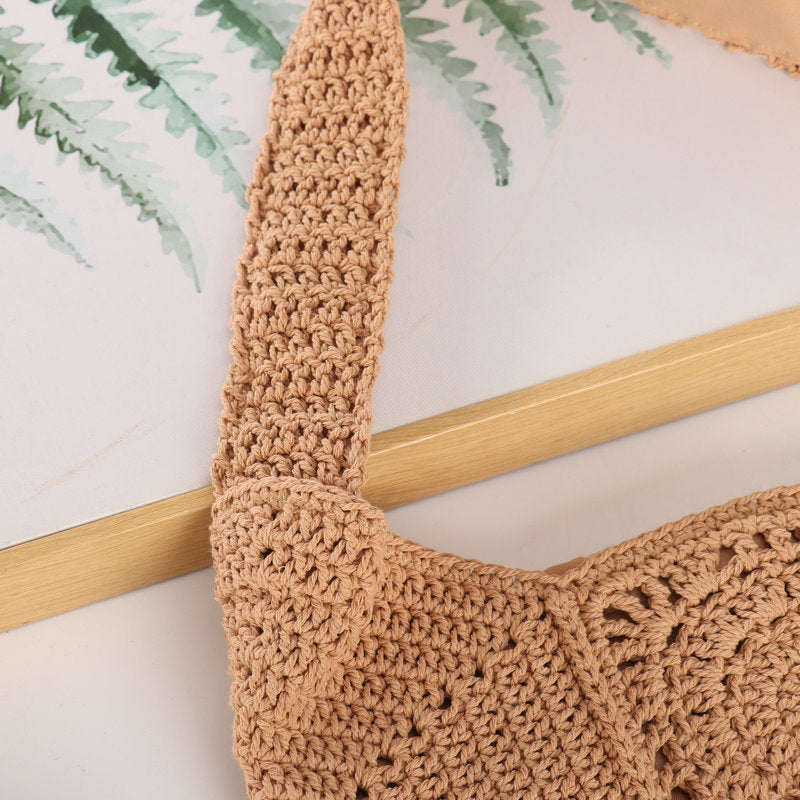 Handcrafted Macrame Shoulder Bag Bowlift