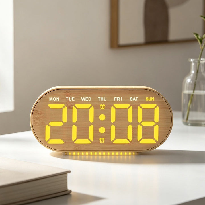 Digital Alarm Clock Bowlift