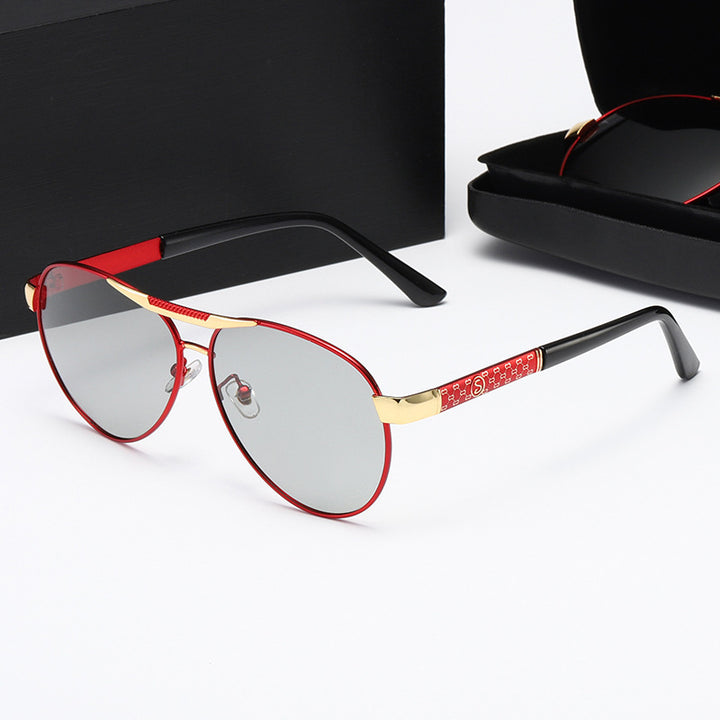 Ladies elegant metal sunglasses Bowlift