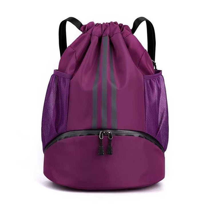 Unisex Sporty Backpack with Reflective Stripes Bowlift