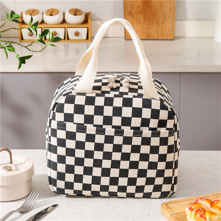 Insulated Strawberry Print Lunch Cooler Bag Bowlift