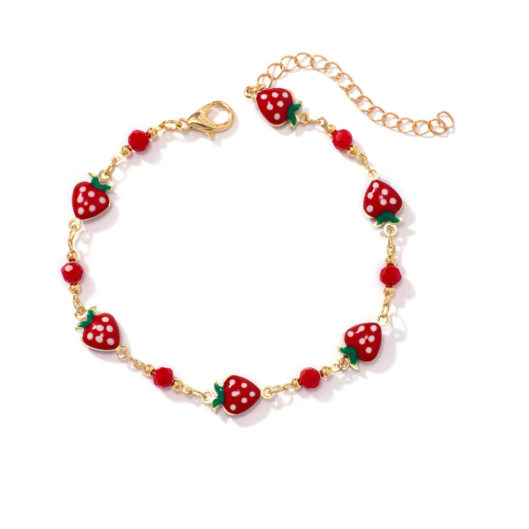 Strawberry Charm Bracelet Bowlift