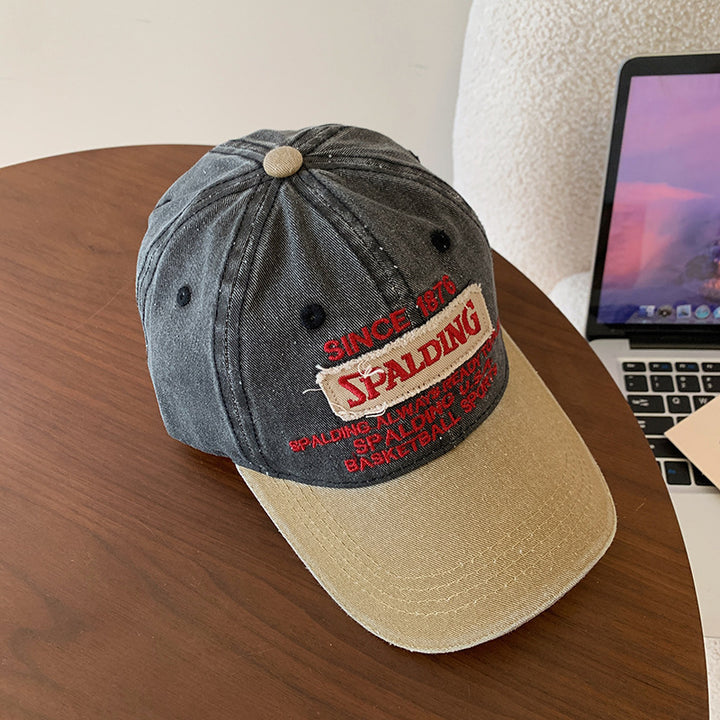 Men's Casual Denim Baseball Cap Bowlift